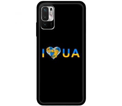 Чохол для Xiaomi Redmi Note 10 5G / Poco M3 Pro MixCase патріотичні I love UA