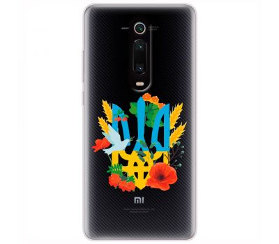 Чохол для Xiaomi Mi 9T / Redmi K20 MixCase патріотичні герб у квітах