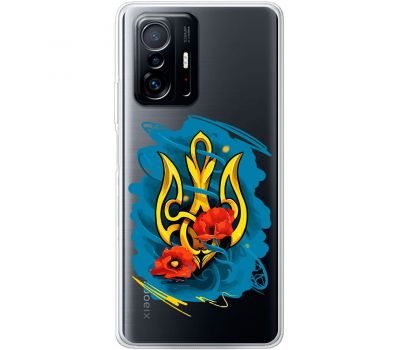 Чохол для Xiaomi 11T / 11T Pro MixCase патріотичні герб із маками