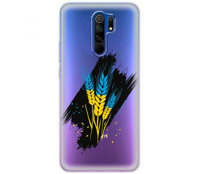 Чохол для Xiaomi Redmi 9 MixCase патріотичні пшениці