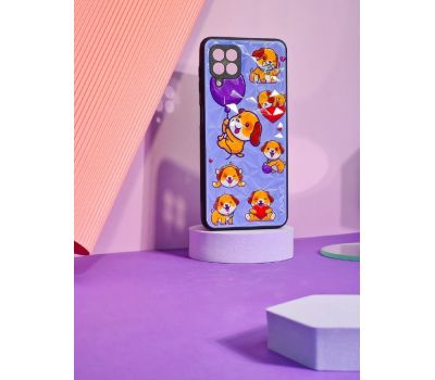 Чохол для Xiaomi Redmi 9C / 10A Wave Majesty happy dog ​​/ light purple 2973700