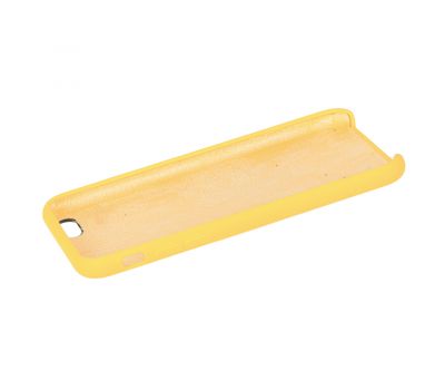 Чохол Silicone для iPhone 6 / 6s case canary yellow 2974115