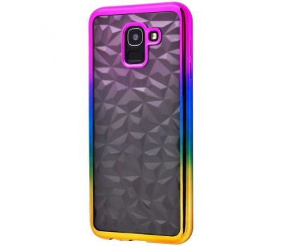 Чохол для Samsung Galaxy J6 2018 (J600) Prism Gradient рожево-золотистий