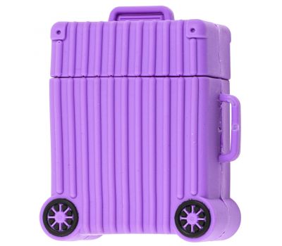 Чохол для AirPods багаж фіолетовий 2974394