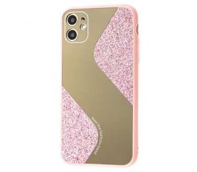 Чохол для iPhone 11 Shine mirror рожевий