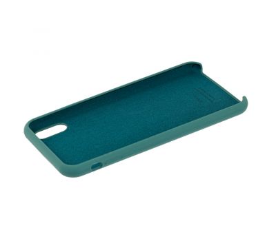 Чохол silicone case для iPhone Xs Max pine green 2976570