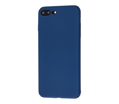 Чохол для iPhone 7 Plus/8 Plus матове покриття синій