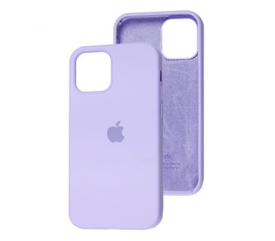 Чохол Silicone для iPhone 12 / 12 Pro case light purple