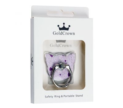 Кільце тримач Gold Crown Shining Kitty pink 2977493