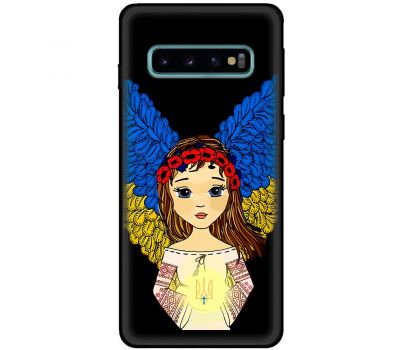 Чохол для Samsung Galaxy S10 (G973) MixCase патріотичні українка ангел