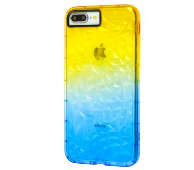 Чохол Gradient Gelin для iPhone 7 Plus / 8 Plus case жовто-синій