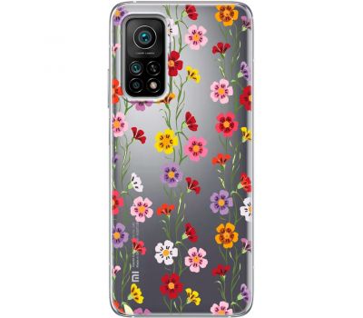 Чохол для Xiaomi Mi 10T / Mi 10T Pro Mixcase квіти патерн квіткових ліан