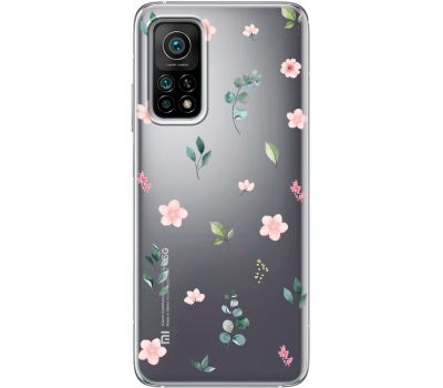 Чохол для Xiaomi Mi 10T / Mi 10T Pro Mixcase квіти патерн квіти гілки евкаліпт