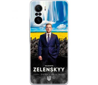 Чохол для Xiaomi Poco F3 MixCase патріотичні president of Ukraine