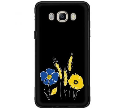 Чохол для Samsung Galaxy J5 2016 (J510) MixCase патріотичні квіти україни