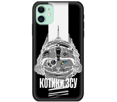 Чохол для iPhone 11 MixCase патріотичні котики ЗСУ