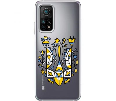 Чохол для Xiaomi Mi 10T / Mi 10T Pro MixCase патріотичні герб із квітів