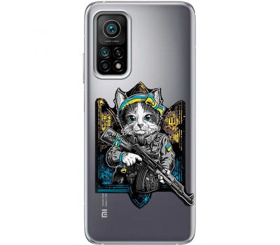 Чохол для Xiaomi Mi 10T / Mi 10T Pro MixCase патріотичні кіт захисник