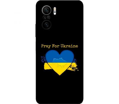 Чохол для Xiaomi Poco F3 MixCase патріотичні pray for Ukraine