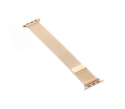 Ремінець для Apple Watch Milanese Loop 42mm / 44mm рожево-золотистий 2984716