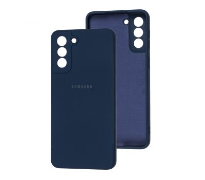 Чохол для Samsung Galaxy S21+ (G996) Square camera full синій