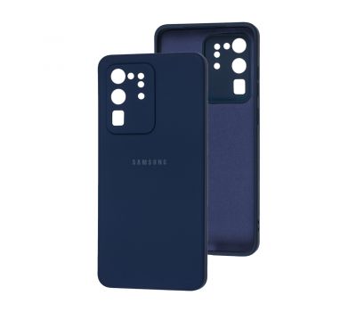 Чохол для Samsung Galaxy S20 Ultra (G988) Square camera full синій