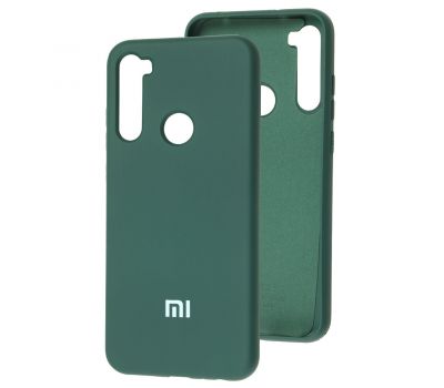 Чохол для Xiaomi Redmi Note 8T Silicone Full зелений / dark green