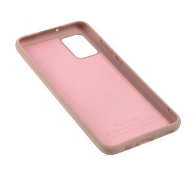 Чохол для Samsung Galaxy A02s (A025) Silicone Full рожевий / pink sand 2986369