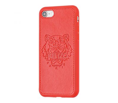 Чохол для iPhone 7 / 8 Kenzo leather червоний