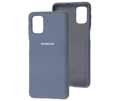 Чохол для Samsung Galaxy M51 (M515) Silicone Full сірий / lavender gray