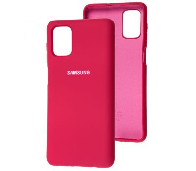 Чохол для Samsung Galaxy M51 (M515) Silicone Full червоний / rose red