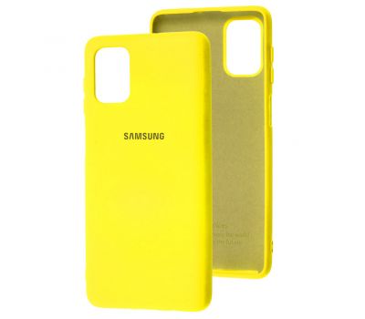 Чохол для Samsung Galaxy M51 (M515) Silicone Full жовтий / flash