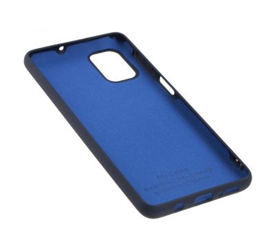 Чохол для Samsung Galaxy M51 (M515) Silicone Full темно-синій / midn blue 2987857