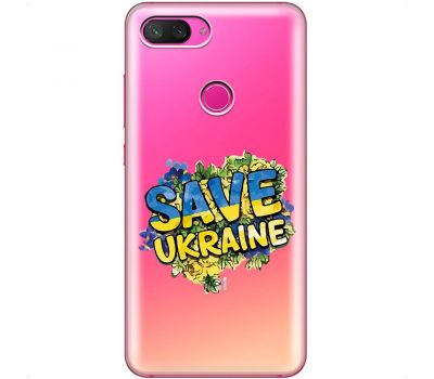 Чохол для Xiaomi Mi 8 Lite MixCase патріотичні save ukraine