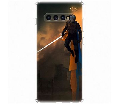 Чохол для Samsung Galaxy S10+ (G975) MixCase патріотичні ангели захисники