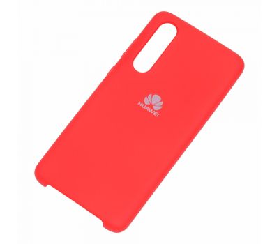 Чохол для Huawei P30 Silky Soft Touch "червоний" 2989724