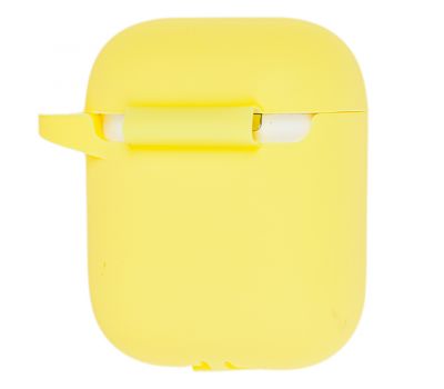 Чохол для AirPods Silicone New yellow 2989844