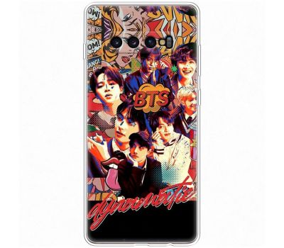 Чохол для Samsung Galaxy S10+ (G975) MixCase BTS комікс