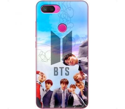 Чохол для Xiaomi Mi 8 Lite MixCase BTS вигляд знизу