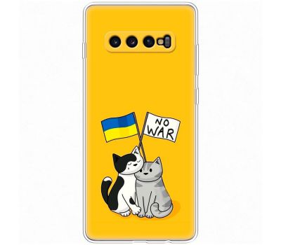 Чохол для Samsung Galaxy S10+ (G975) MixCase патріотичні no war