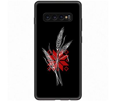 Чохол для Samsung Galaxy S10+ (G975) MixCase патріотичні орнамент пшениці