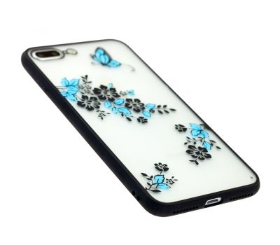 Чохол Luoya Flowers для iPhone 7 Plus / 8 Plus візерунок метелика квіточки 2990586