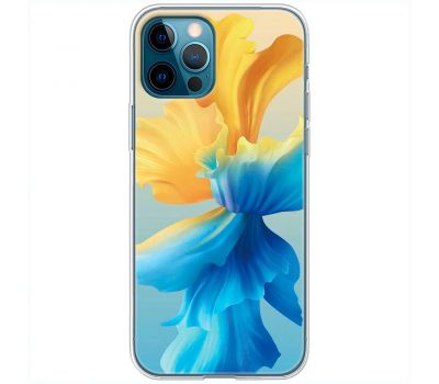 Чохол для iPhone 14 Pro MixCase патріотичні квітка України