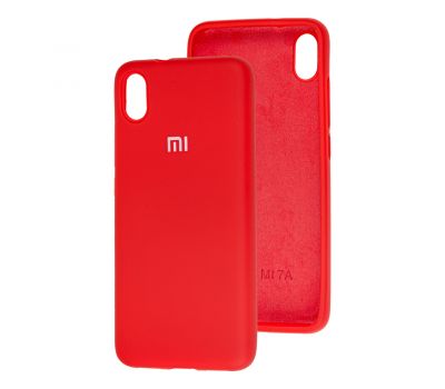 Чохол для Xiaomi Redmi 7A Silicone Full червоний