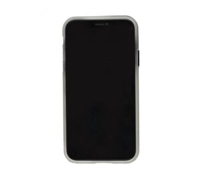 Чохол для iPhone 11 Metal Buttons білий 2997780