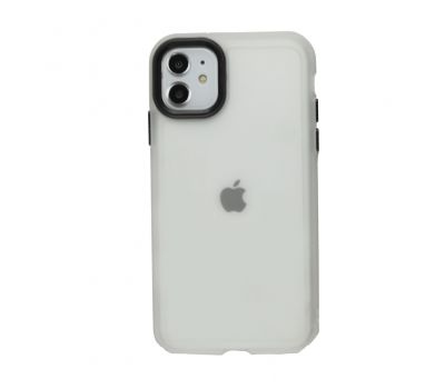 Чохол для iPhone 11 Metal Buttons білий 2997779
