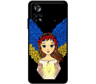 Чохол для Xiaomi Poco X4 Pro 5G MixCase патріотичні українка ангел