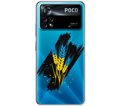Чохол для Xiaomi Poco X4 Pro 5G MixCase патріотичні пшениця