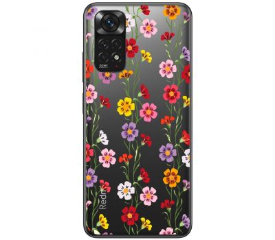 Чохол для Xiaomi Redmi Note 11 / 11s Mixcase квіти патерн квіткових ліан