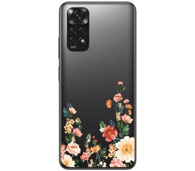 Чохол для Xiaomi Redmi Note 11 / 11s Mixcase квіти квіточки